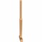 Ekena Millwork Saratoga Timber Gable Bracket, Western Red Cedar, 108"W x 68"H x 3 1/2"D x 3 1/2"F, 15/12 Pitch GBW108X68X0404SAR00SWR - alternate 2